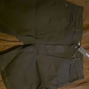 Fashion Nova Black Jean Shorts